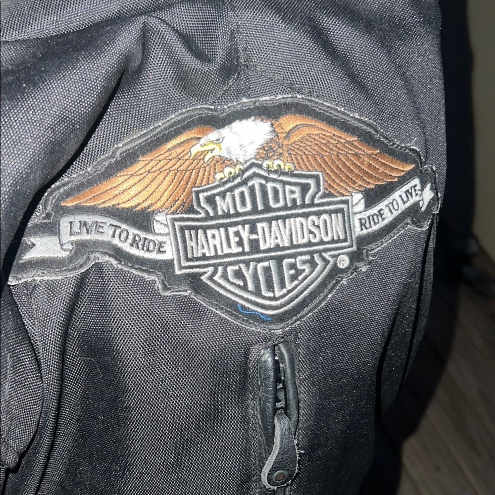 Harley-Davidson Black Riding Jacket - Picture 8 of 10